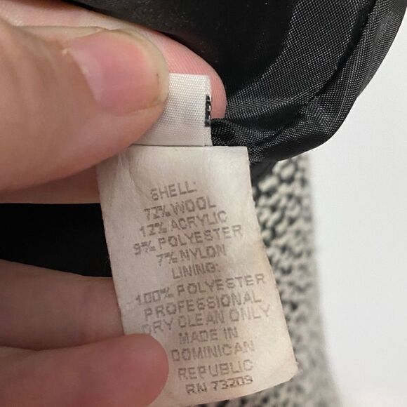 Marvin Richards wool blend coat size medium - Picture 4 of 5